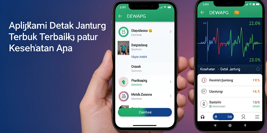 Antarmuka DEWAPG yang sederhana dan informatif.