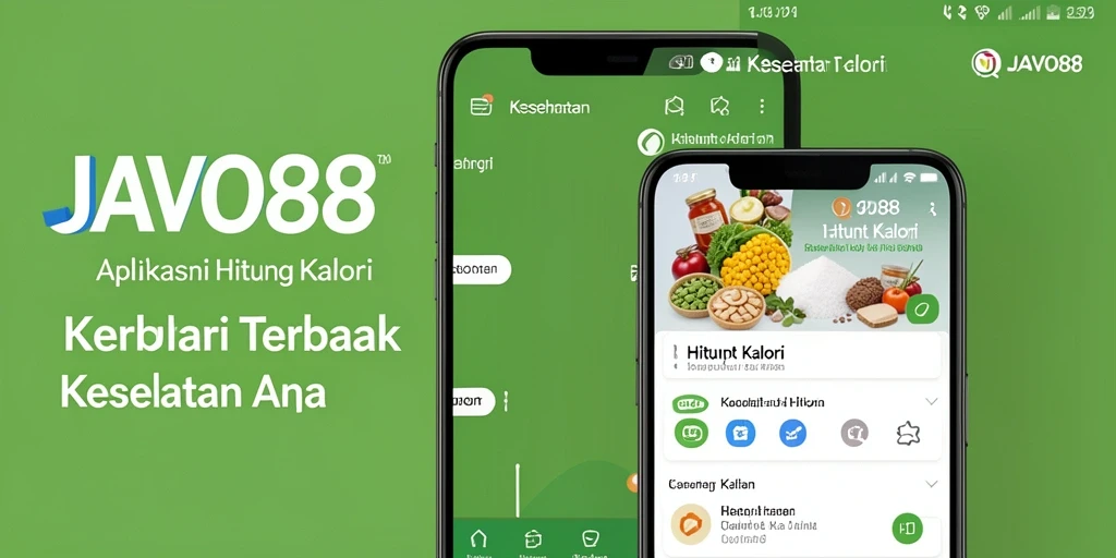Antarmuka aplikasi JAVO88 yang menampilkan fitur Hitung Kalori.