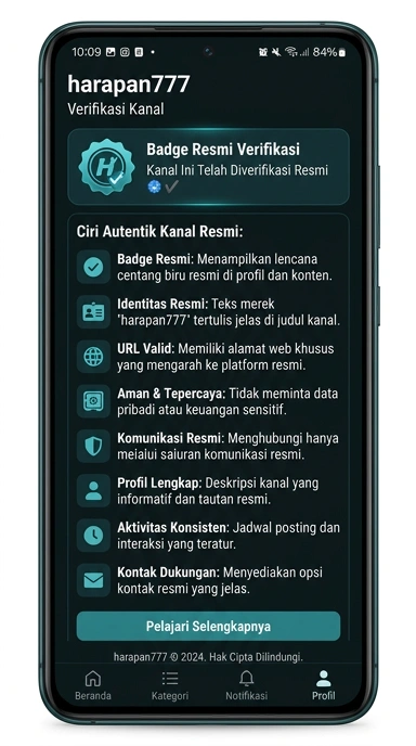 Halaman Resmi Harapan777 untuk Pengguna Android Indonesia