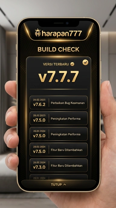 Riwayat Versi Harapan777 untuk Pengguna Android
